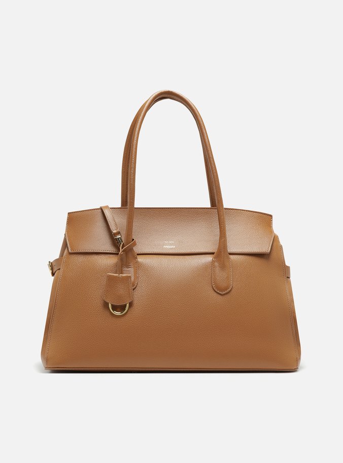Bolsa Tote Marrom Couro Ária Grande