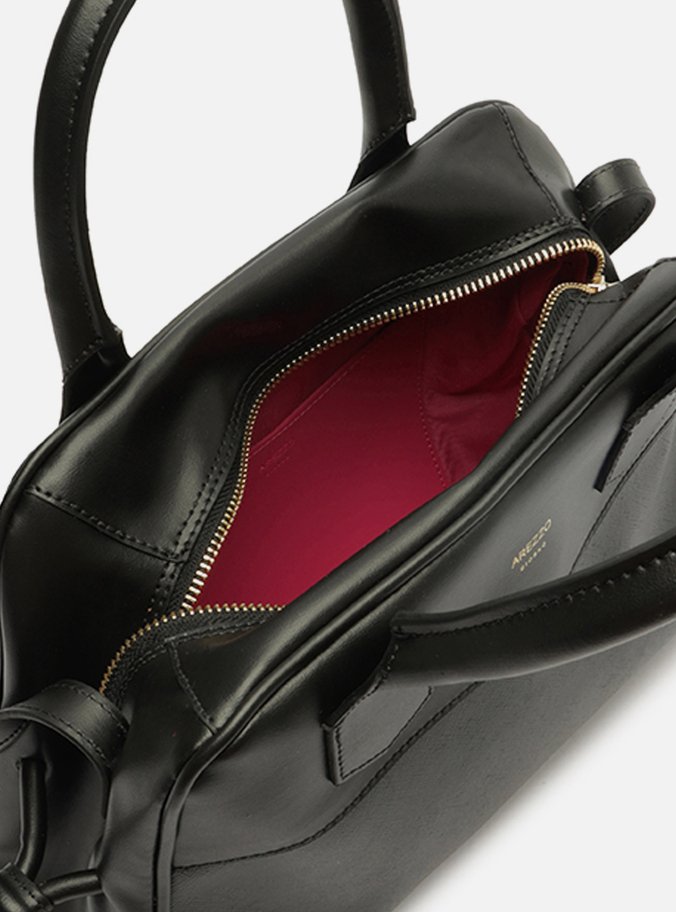 Bolsa Bowling Preta Média Tiras Ponteiras