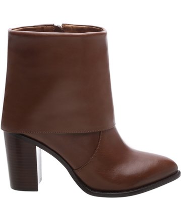 Bota Couro Rustic Polaina Mogno