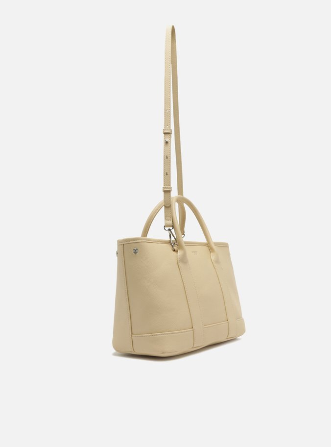 Bolsa Tote Bege Grande