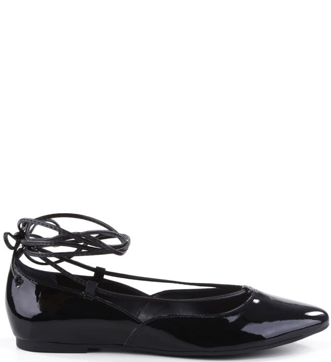 Sapatilha Lace-up Preta