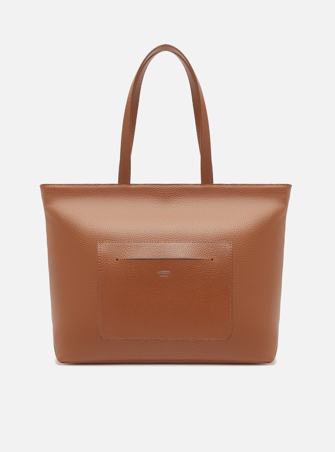 Bolsa Shopping Marrom Grande