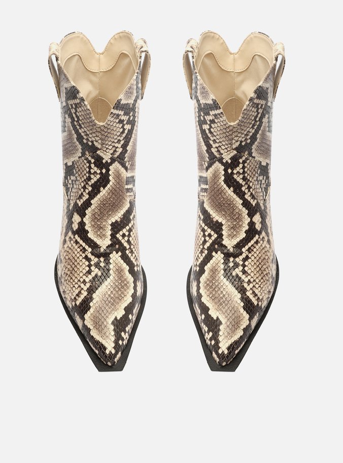 Bota Snake Cano Curto Western