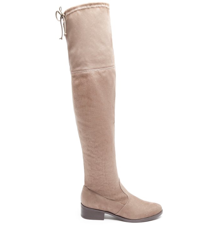 Bota Cano Longo Acamurçada Café