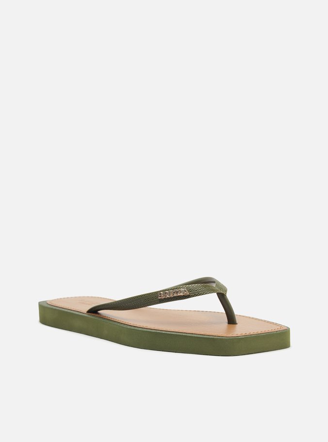 Chinelo de Dedo Verde Militar Recouro Square