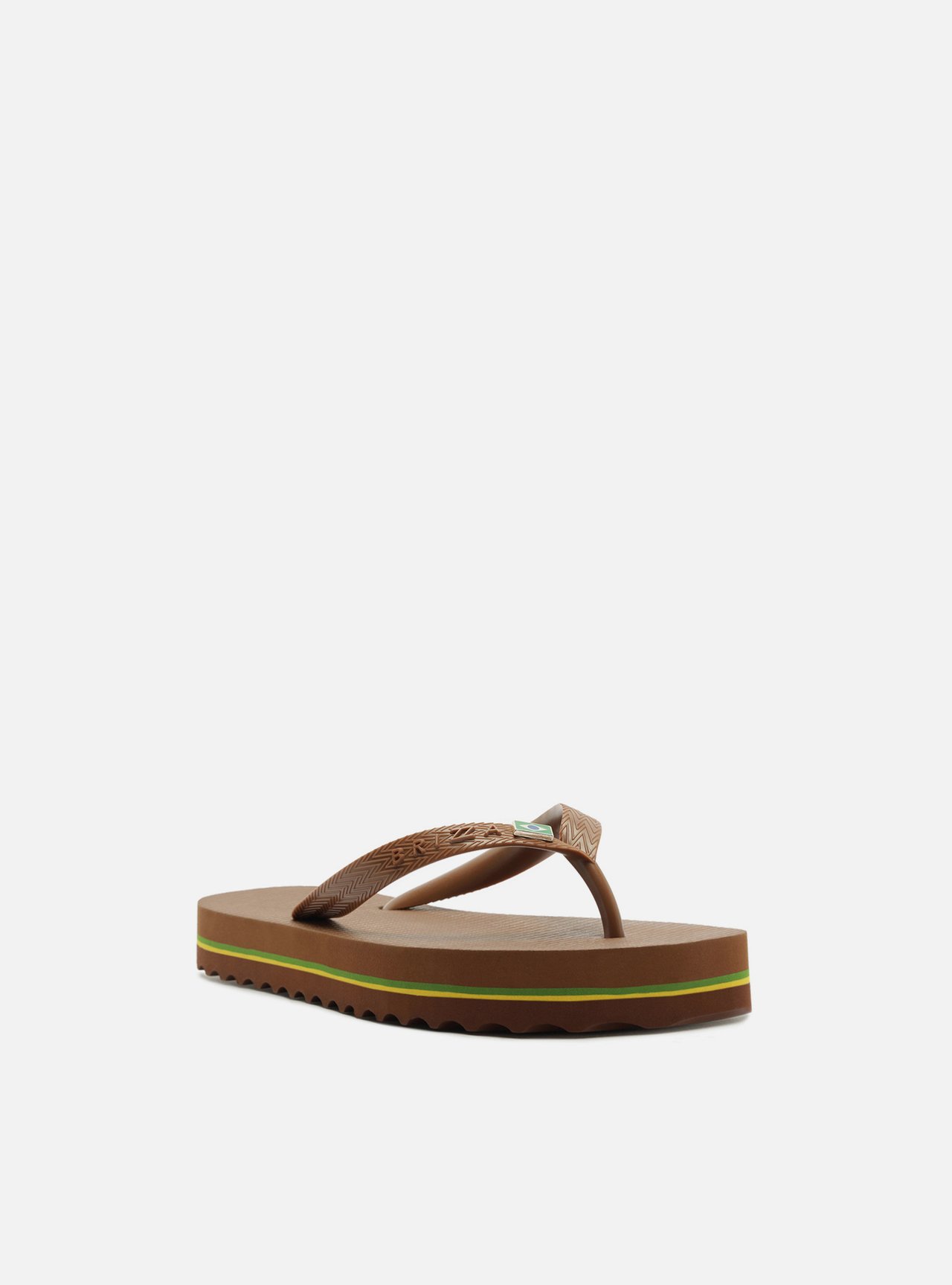 Chinelo de Dedo Marrom Brizza — foto 2