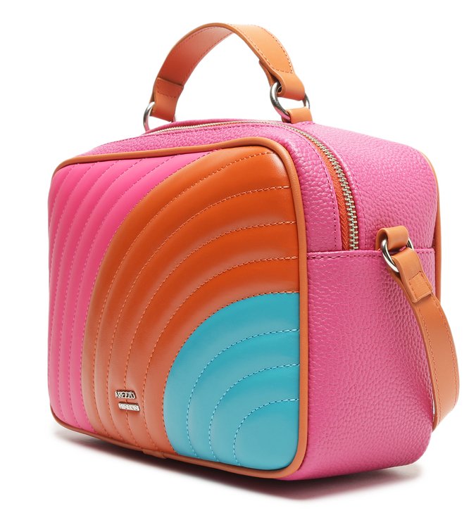 Bolsa Tiracolo Multicolorida Elisa Média