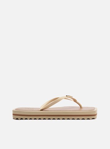 Arezzo — Chinelo de Dedo Branco Brizza