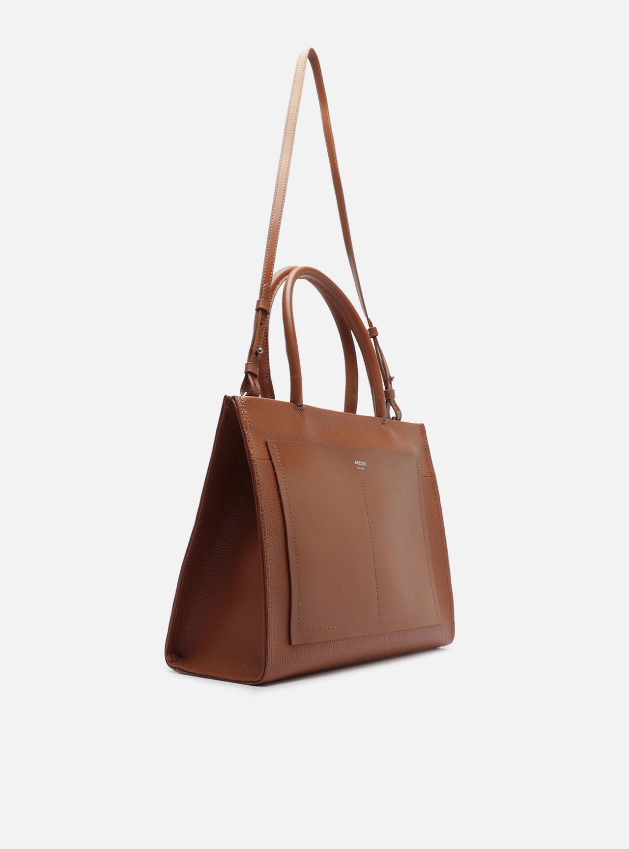 Bolsa Tote Marrom Grande — foto 5