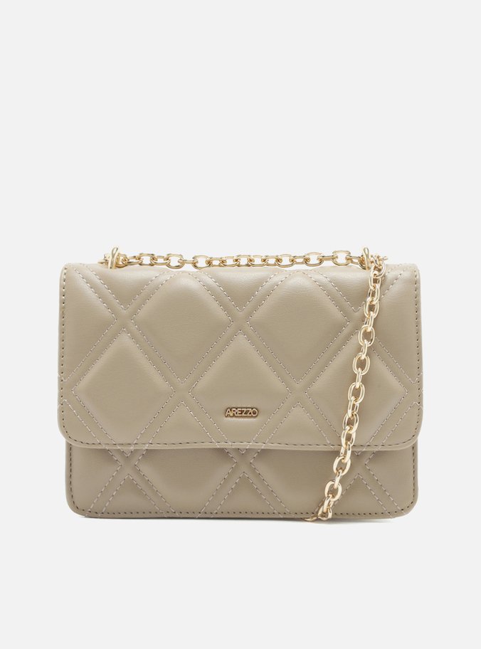 Bolsa Tote Off-White Pequena Matelassê