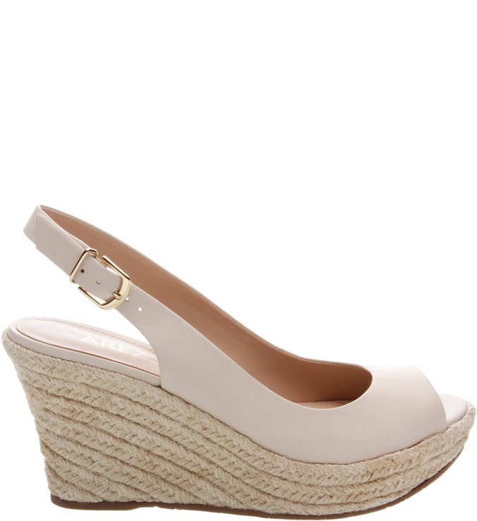 Espadrille Couro Top-Basic Off White
