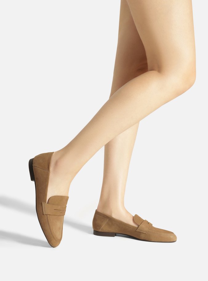 Mocassim Bege Acamurçado Tira Classic