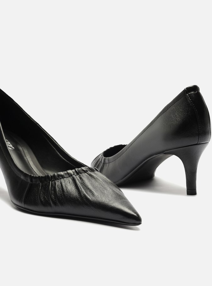 Scarpin Salto Baixo Preto