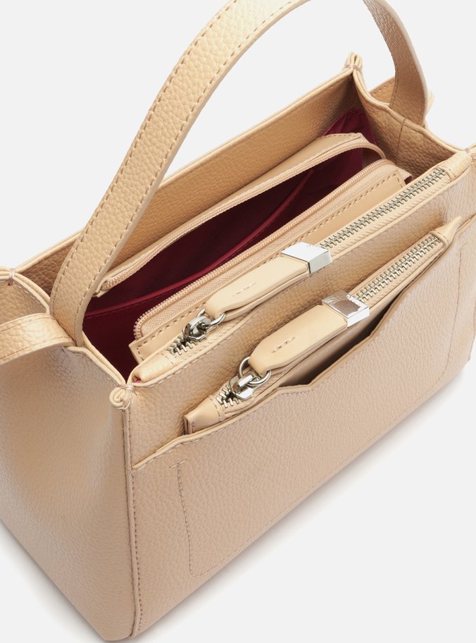 Bolsa Tote Bege Emily Média