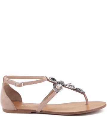 Rasteira Pedraria Chic Pelle