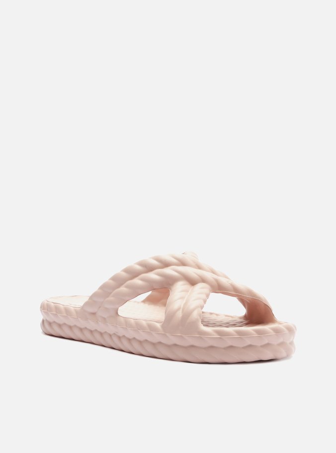 Sandália Rasteira Rosa Marrocos Brizza