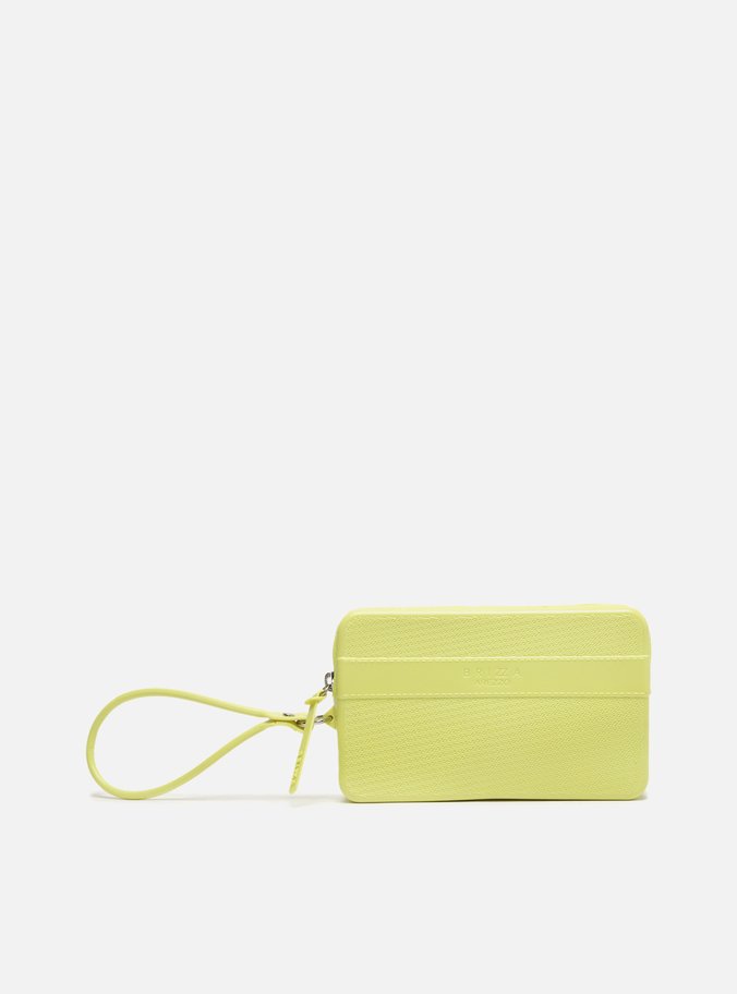 Pouch Amarela Textura Malu Brizza