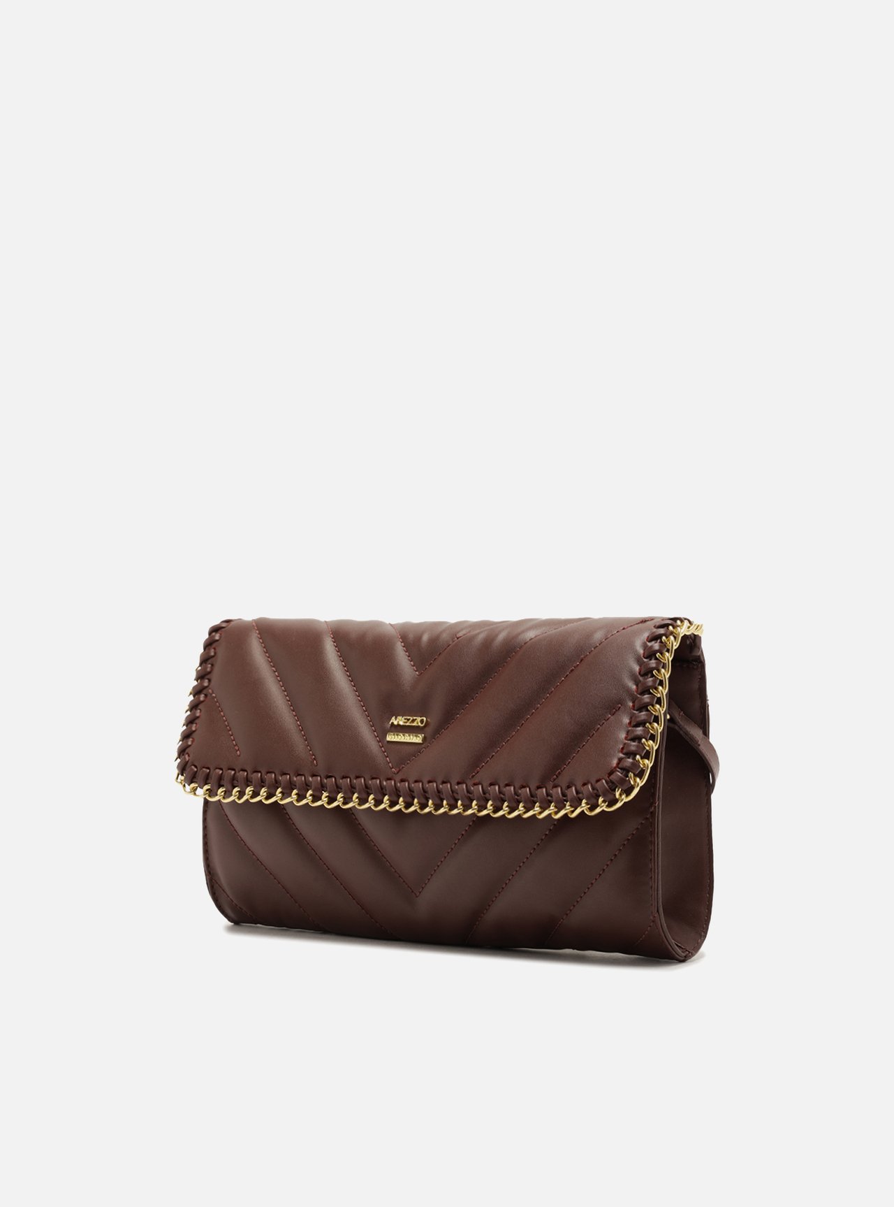 Bolsa Tiracolo Vermelha Média Matelassê Corrente — foto 2