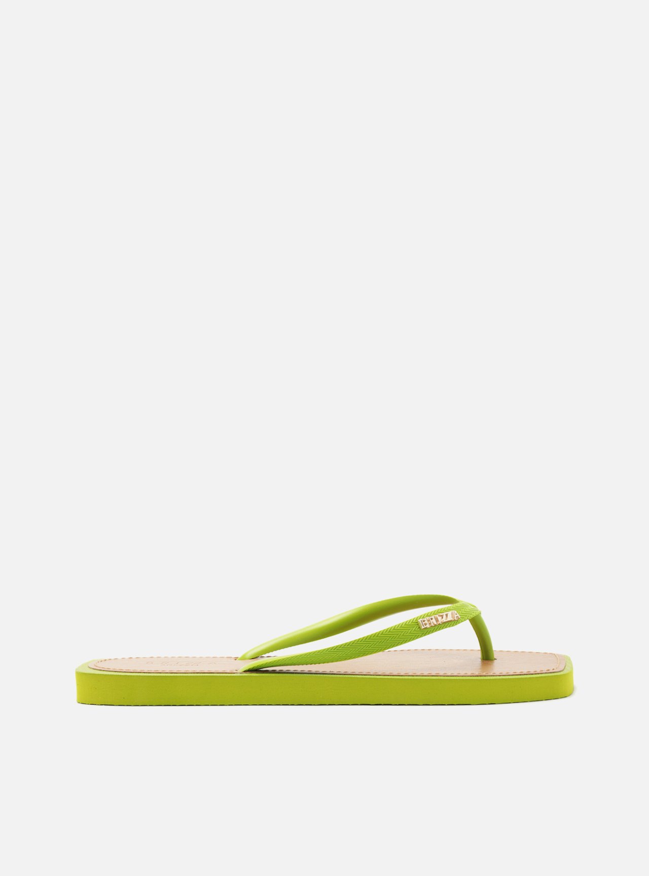 Chinelo de Dedo Verde Recouro Square Brizza — foto 3