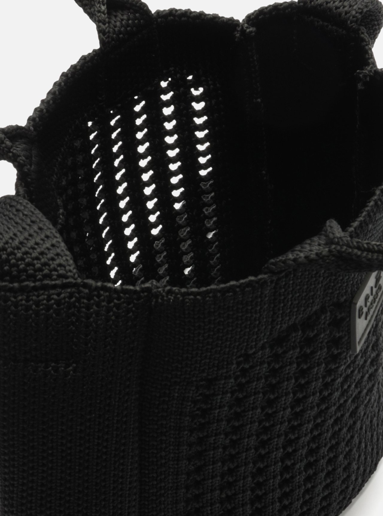 Bolsa Tote Preta Croche Monaco Pequena — foto 4