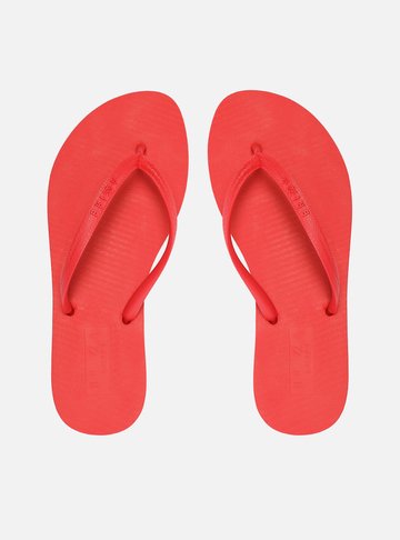 Chinelo de Dedo Vermelho Básico Brizza