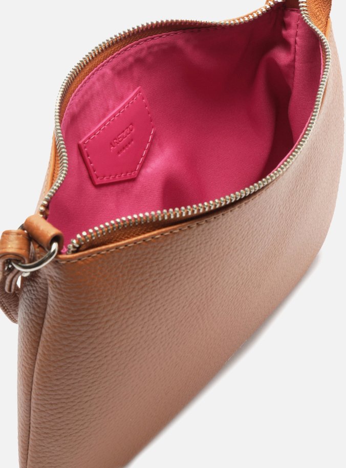 Bolsa Tiracolo Marrom Caramel Luisa Pequena