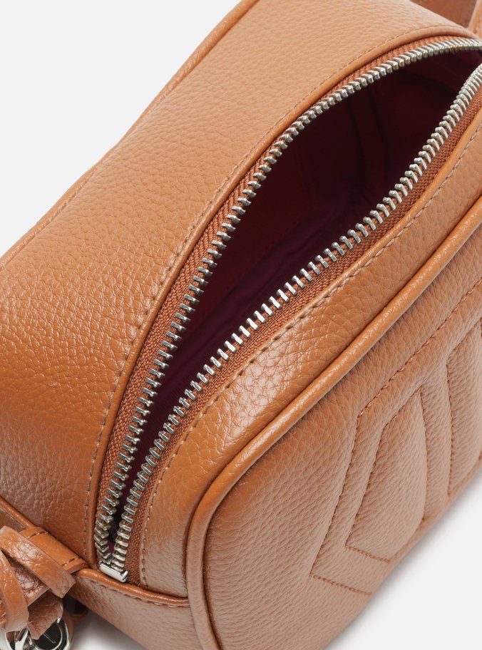 Bolsa Tiracolo Marrom Caramel Verona Média