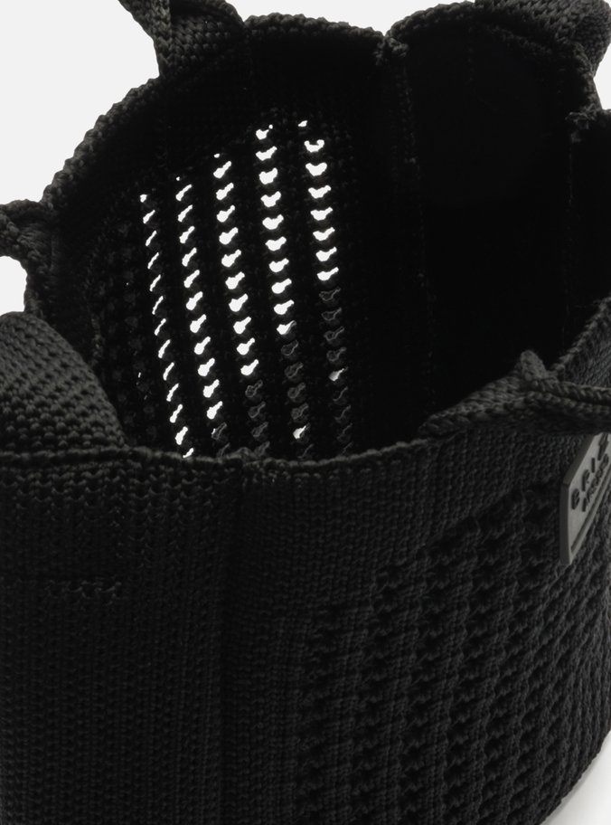 Bolsa Tote Preta Croche Monaco Pequena