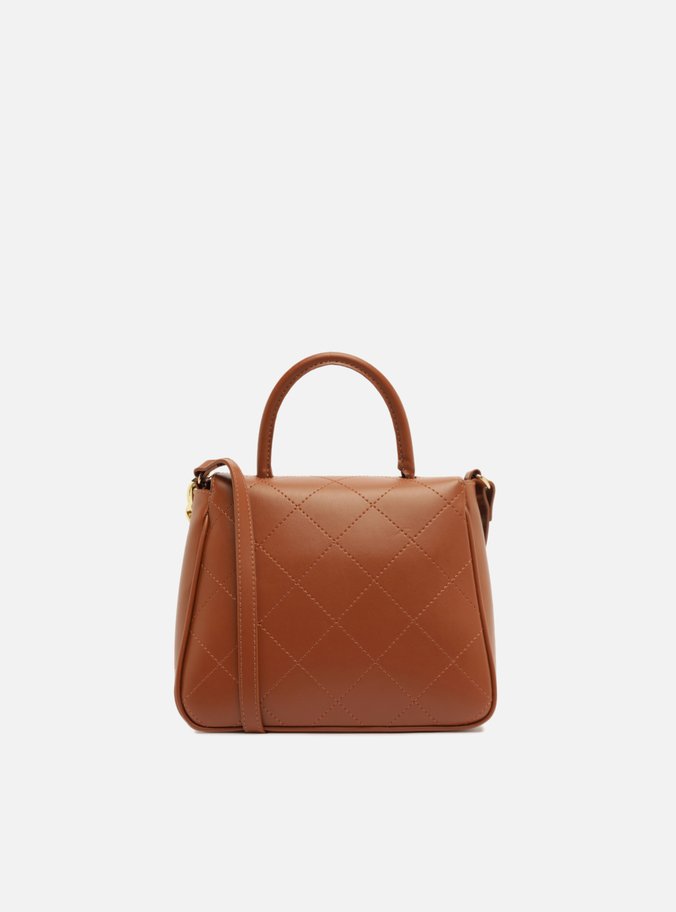 Bolsa Satchel Marrom Pequena Corrente