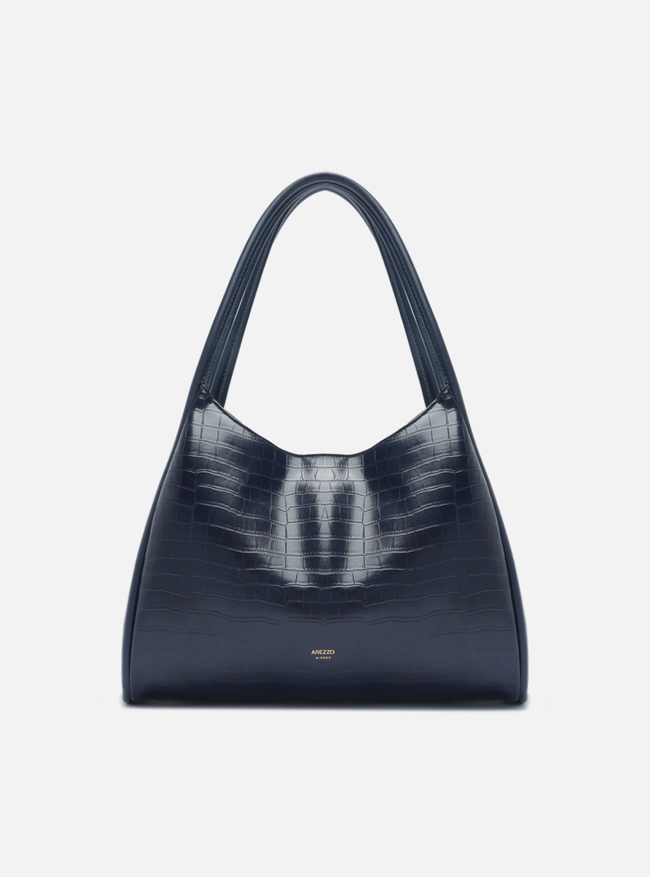Bolsa Hobo Azul Média — foto 1