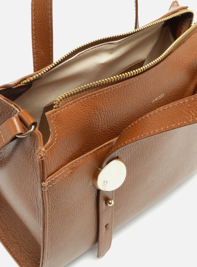 Bolsa Tote Marrom Média