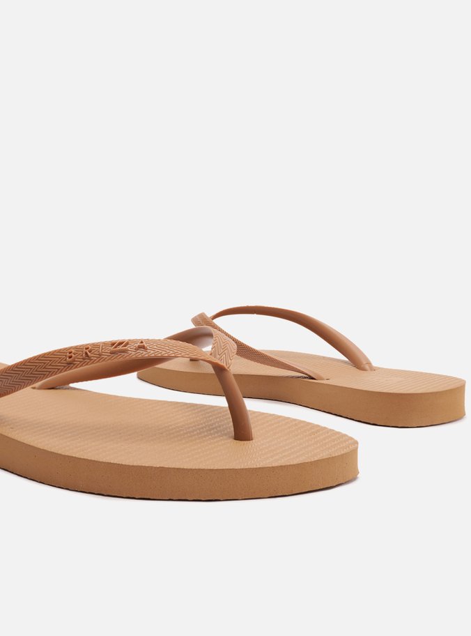 Chinelo de Dedo Marrom Básico Brizza