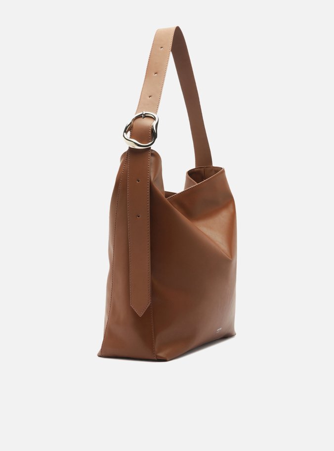 Bolsa Hobo Marrom Grande