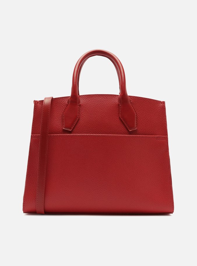 Bolsa Tote Vermelha Giorno Grande Moldura