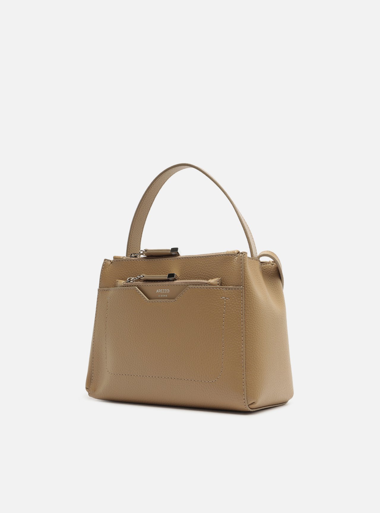 Bolsa Tote Marrom Emilly Média Pouch — foto 2