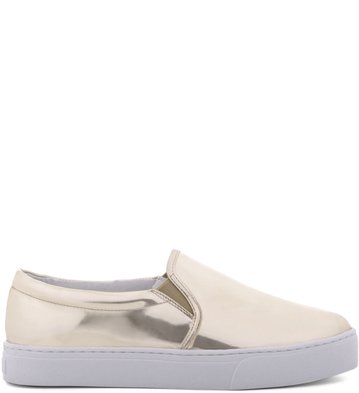 Slip-on Espelhado Platina