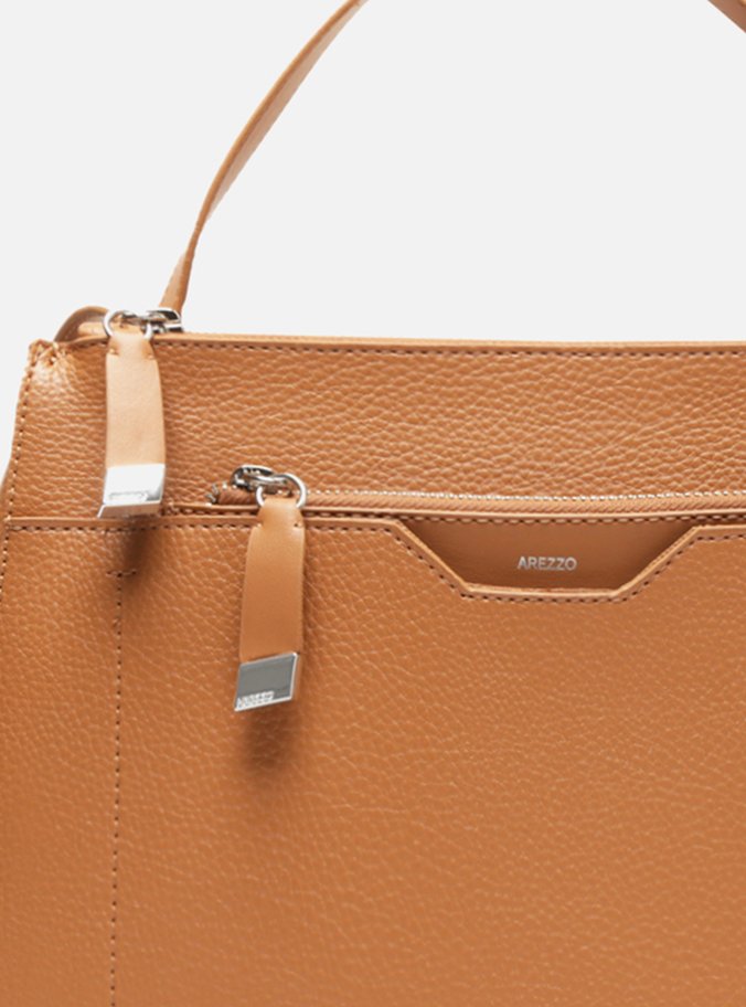 Bolsa Tote Nude Emilly Grande
