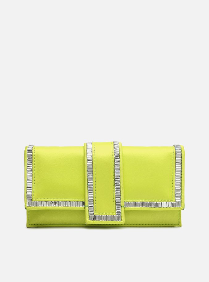 Bolsa Tiracolo Verde Cetim Pequena