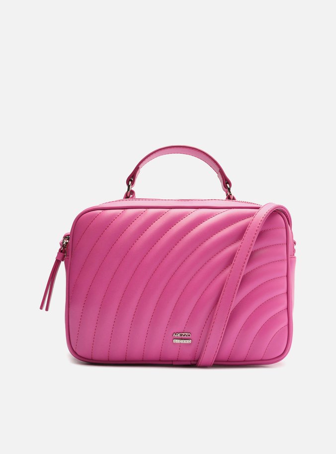 Bolsa Tiracolo Rosa Giorno Média Colorida