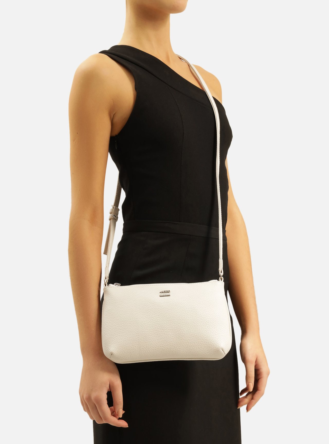 Bolsa Tiracolo Off-White Morgana Pequena — foto 6
