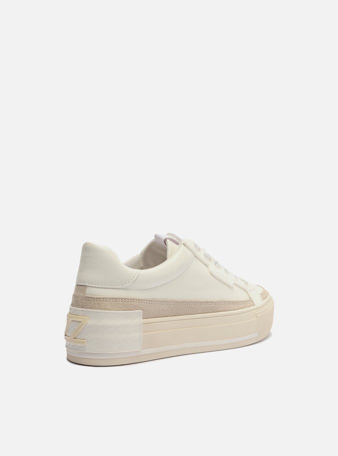Tênis Branco Flatform Amarração