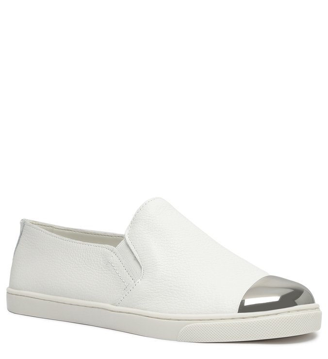 Tênis Slip On Branco Couro ZZ Mov