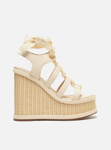 Sand lia Off White Plataforma Amarra o Arezzo