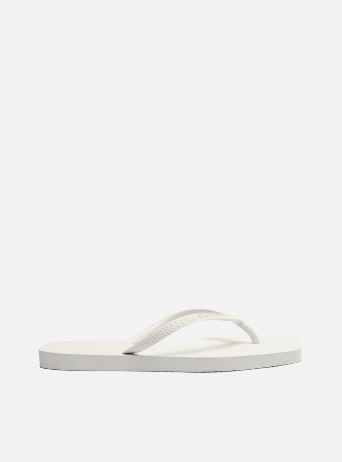 Chinelo de Dedo Branco Básico Square Brizza