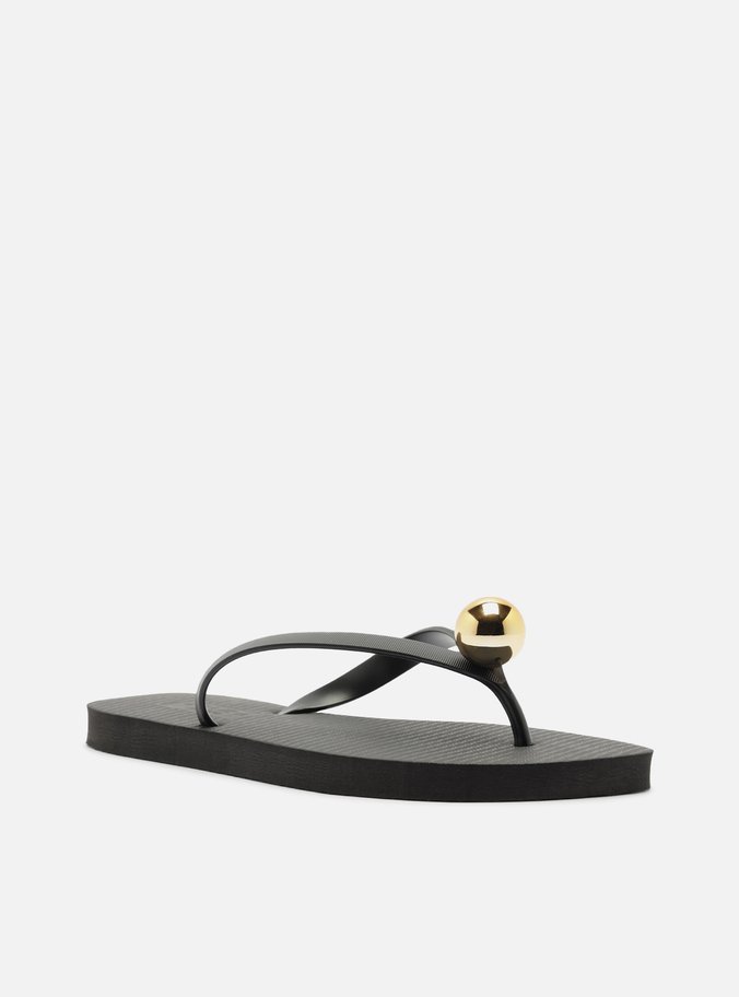 Chinelo de Dedo Preto Brizza