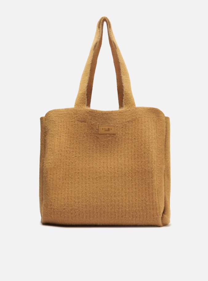 Bolsa Shopping Marrom Pelo Mônaco Grande