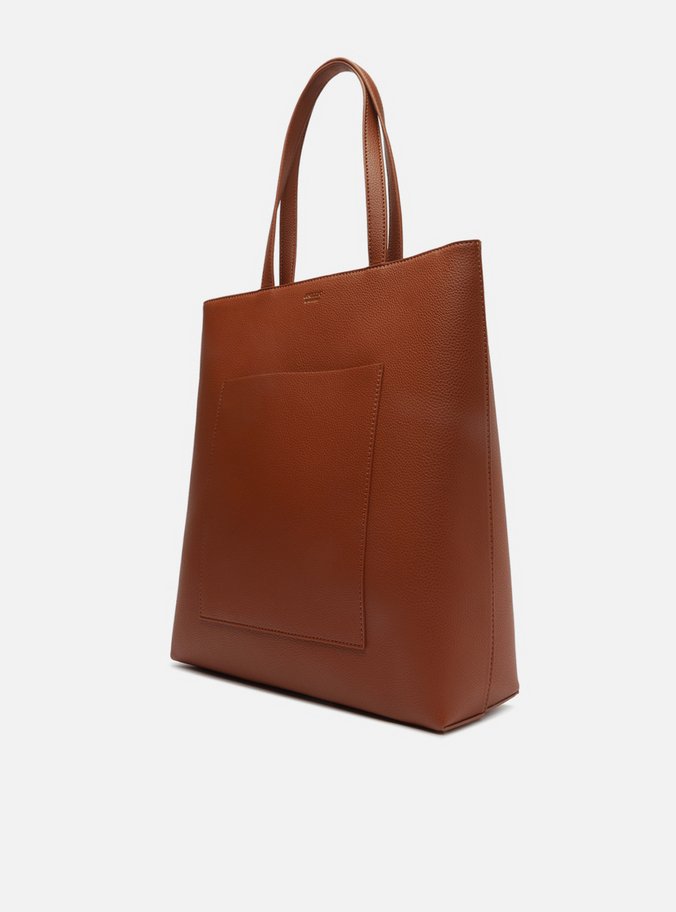 Bolsa Marrom Shopping Grande Pouch