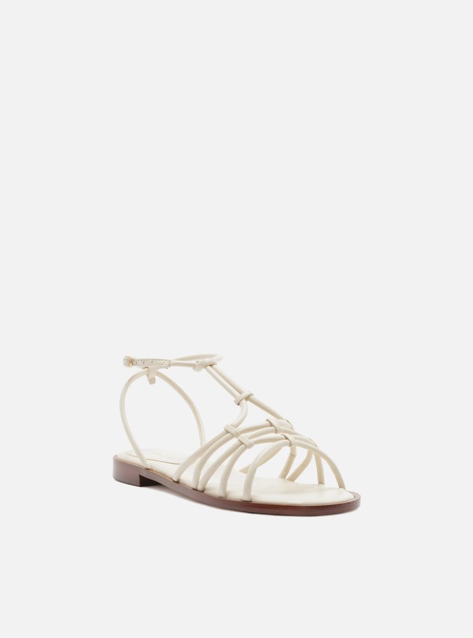 Sandália Rasteira Off-White