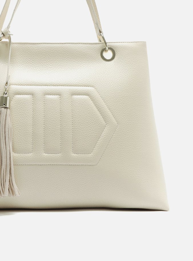 Bolsa Hobo Off-White Verona Grande