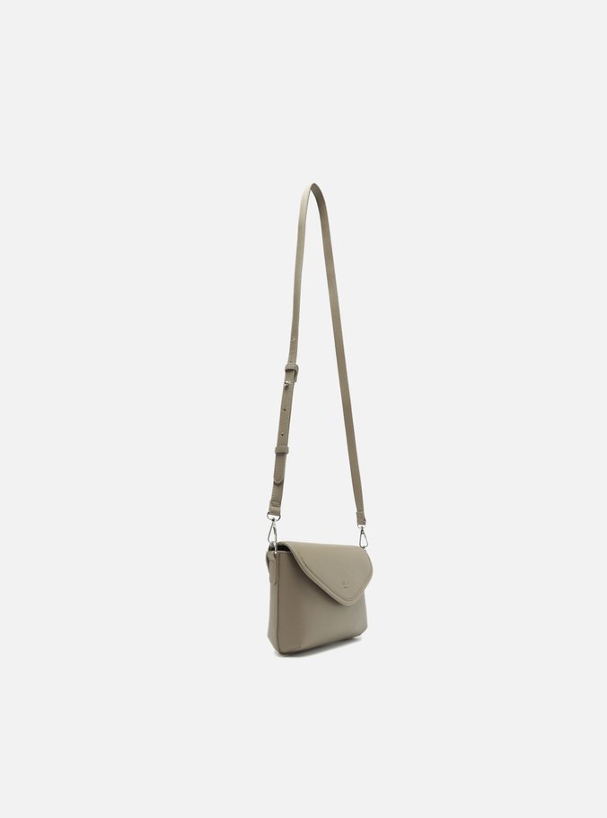 Bolsa Tiracolo Cinza Pequena